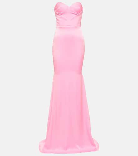 Barkley strapless satin crÃªpe gown - Alex Perry - Modalova