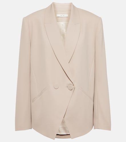 Double-breasted crepe blazer - The Sei - Modalova