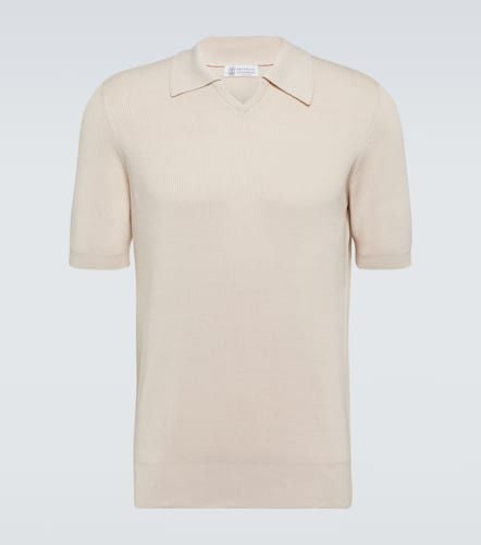 Cotton polo shirt - Brunello Cucinelli - Modalova