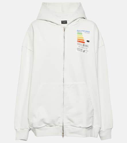 Balenciaga Cotton fleece hoodie - Balenciaga - Modalova