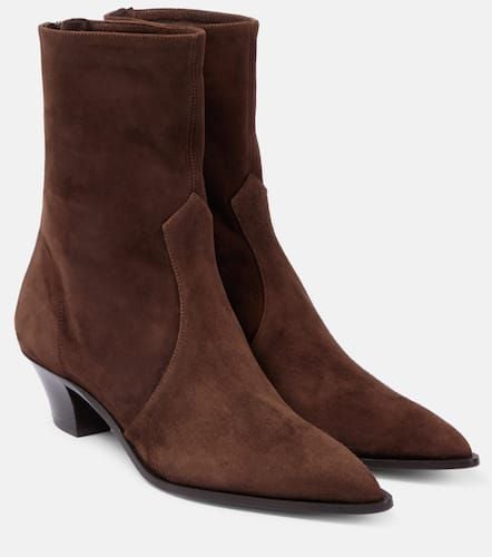 Brunswick suede ankle boots - Aquazzura - Modalova