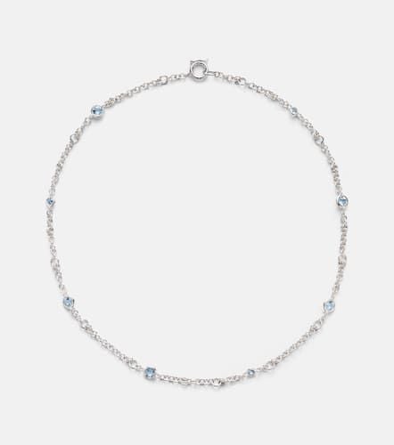 Gravity Estrella sterling necklace with aquamarines - Spinelli Kilcollin - Modalova