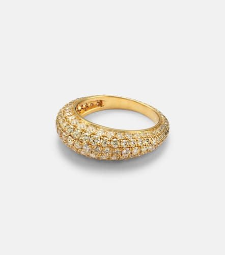 Kamyen 18kt gold ring with diamonds - Kamyen - Modalova