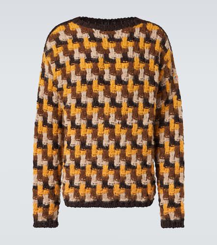 Woven alpaca and wool-blend sweater - Moncler Grenoble - Modalova