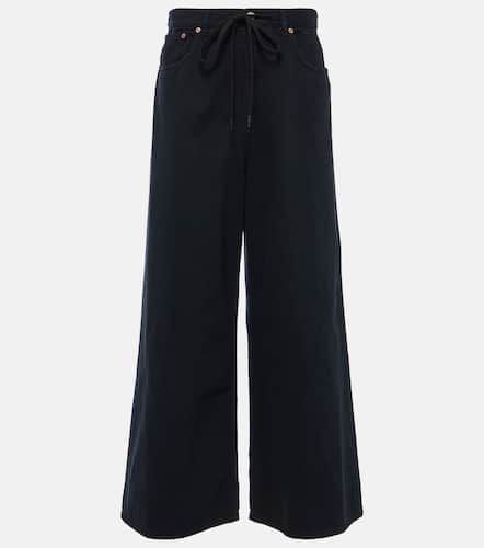 High-rise wide-leg jeans - MM6 Maison Margiela - Modalova