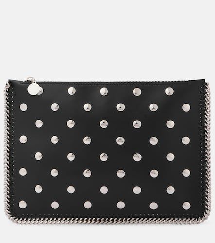 Clutch Falabella con borchie - Stella McCartney - Modalova