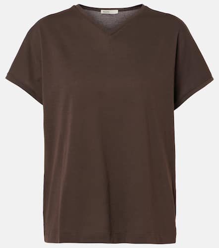 Devra cotton-blend jersey T-shirt - Khaite - Modalova