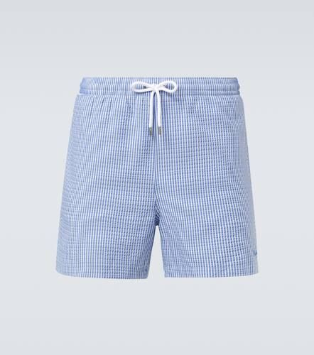Short de bain Amalfi rayé à logo - Ralph Lauren Purple Label - Modalova