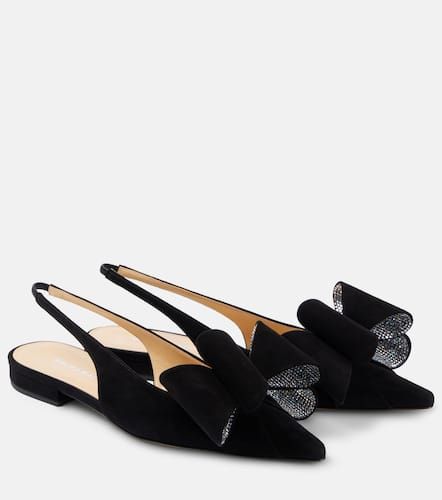 Slingback-Ballerinas Le Cadeau aus Veloursleder - Mach & Mach - Modalova