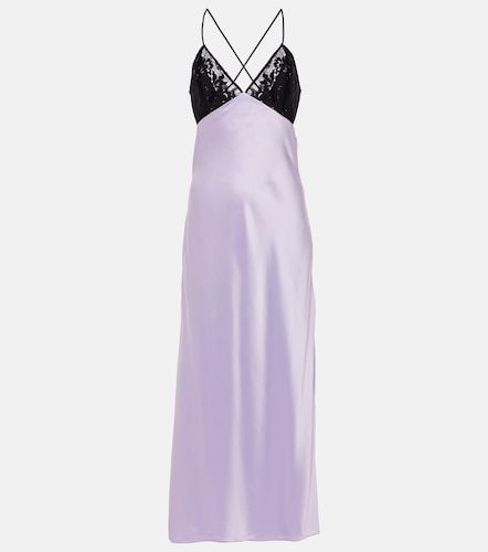 Abendkleid aus Seidensatin mit Spitze - The Sei - Modalova