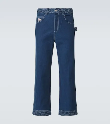 Knolly Brook embroidered wide-leg jeans - Bode - Modalova