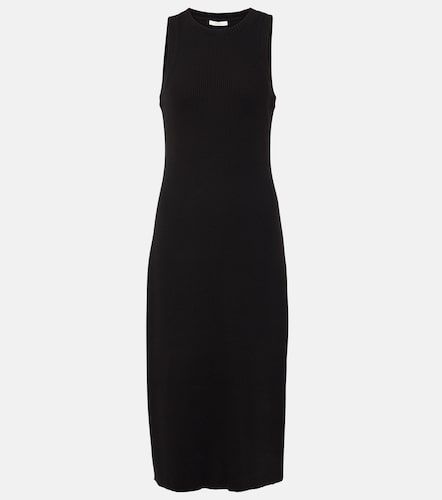 Geripptes Midikleid aus Jersey - Vince - Modalova