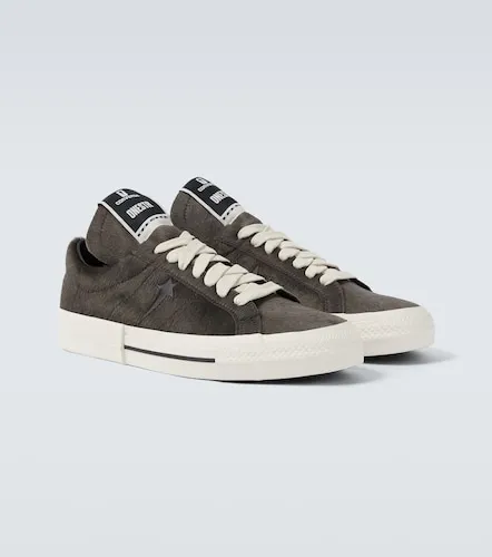 X Converse calf hair sneakers - Rick Owens - Modalova