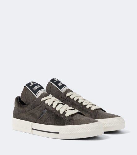 X Converse Sneakers aus Kalbshaar - Rick Owens - Modalova