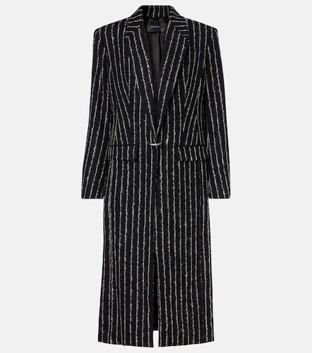 Mugler Pinstripe wool-blend coat - Mugler - Modalova