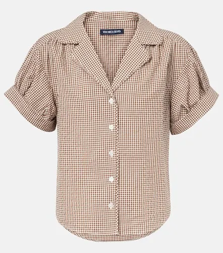 Camisa Ilene en mezcla de algodón a cuadros - Veronica Beard - Modalova