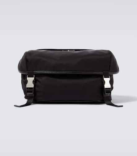 Re-Nylon leather-trimmed shoulder bag - Prada - Modalova