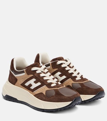 H669 suede and leather sneakers - Hogan - Modalova