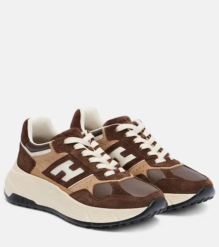 H669 suede and leather sneakers - Hogan - Modalova