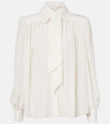 Chloé Blusa en crepé de china de seda - Chloe - Modalova