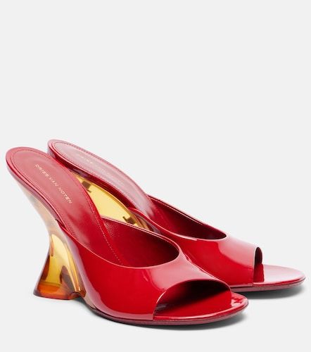 Mules de charol con cuña - Dries Van Noten - Modalova
