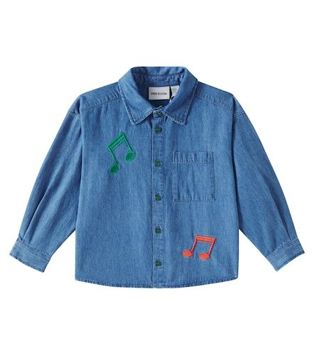 Besticktes Jeanshemd Note - Mini Rodini - Modalova