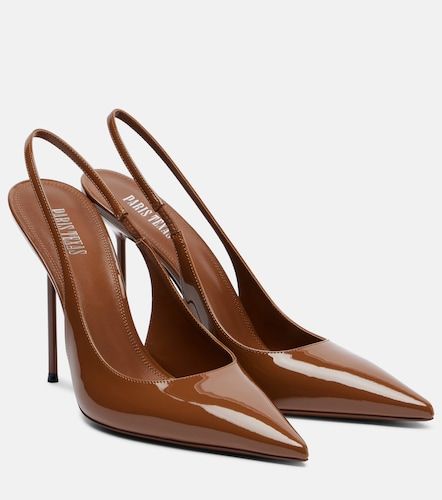 Lidia 105 patent leather slingback pumps - Paris Texas - Modalova