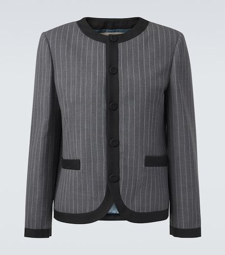 Pinstripe virgin wool jacket - Valentino Garavani - Modalova