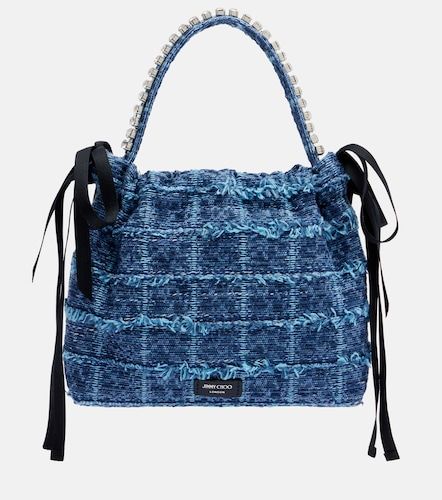 Drawstring Mini embellished top-handle bag - Jimmy Choo - Modalova