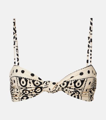 Top de bikini estampado - Johanna Ortiz - Modalova