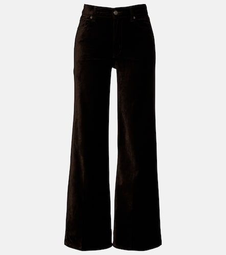 Pantalones anchos Le Slim Palazzo de terciopelo - Frame - Modalova