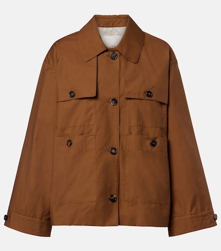 The Cube Bouquet cotton-blend twill jacket - Max Mara - Modalova
