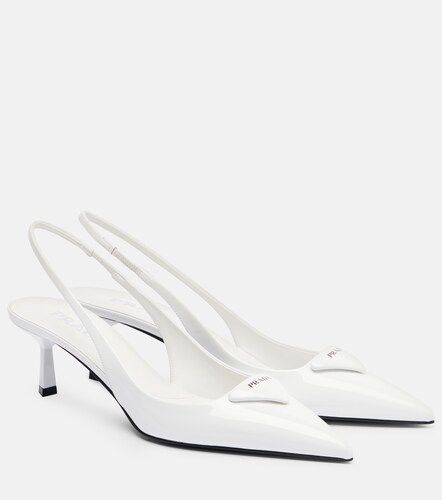 Prada Slingback-Pumps aus Leder - Prada - Modalova
