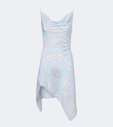 Vestido corto Labirinto de crepé de china de seda - Pucci - Modalova