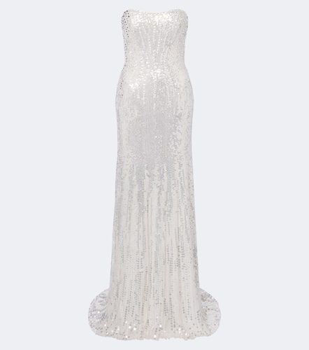 Floating Heart sequined strapless gown - Jenny Packham - Modalova