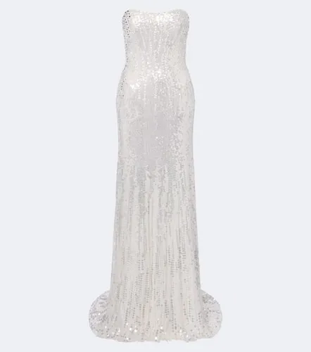 Floating Heart sequined strapless gown - Jenny Packham - Modalova