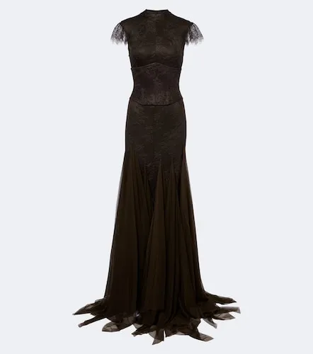 Zephyra lace and tulle gown - De La Vali - Modalova