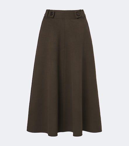 Gonna midi in lana e cashmere - Lisa Yang - Modalova