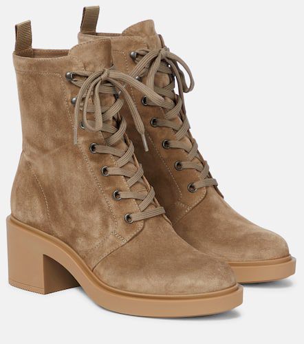 Foster suede ankle boots - Gianvito Rossi - Modalova