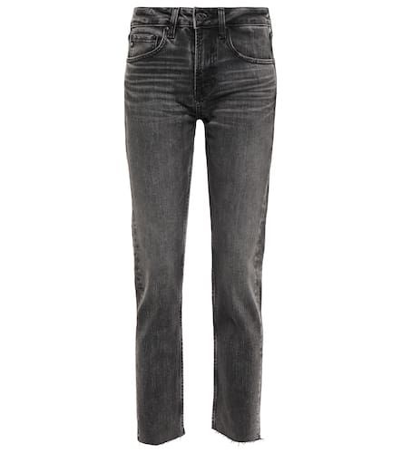 Girlfriend mid-rise cropped jeans - AG Jeans - Modalova