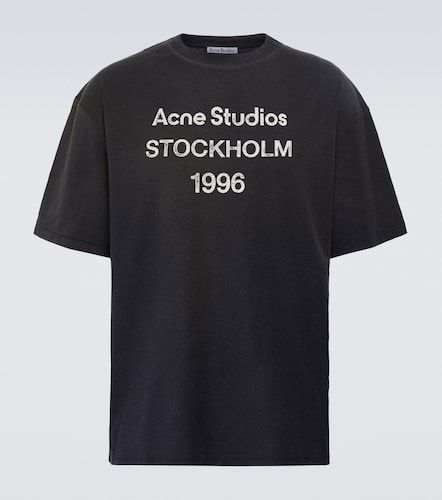 T-Shirt aus einem Baumwollgemisch - Acne Studios - Modalova
