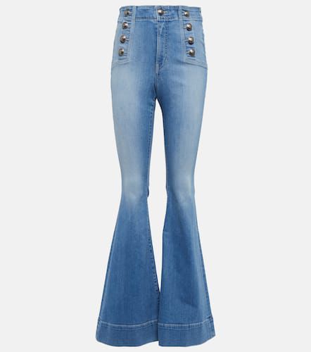 Sheridan high-rise flared jeans - Veronica Beard - Modalova