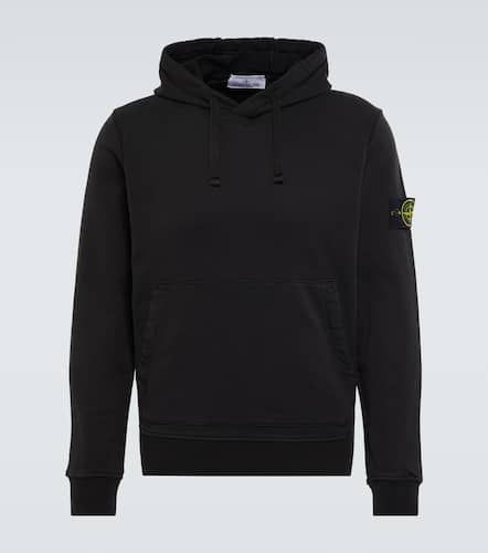 Compass cotton jersey hoodie - Stone Island - Modalova