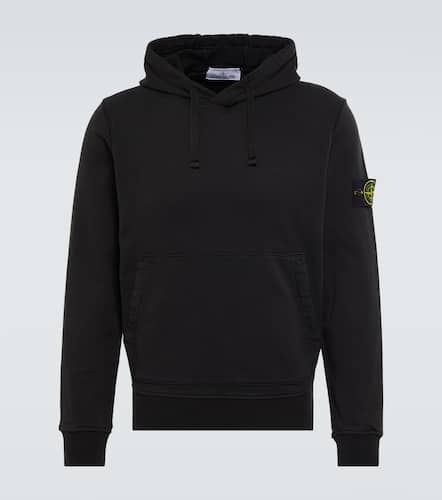 Compass cotton jersey hoodie - Stone Island - Modalova