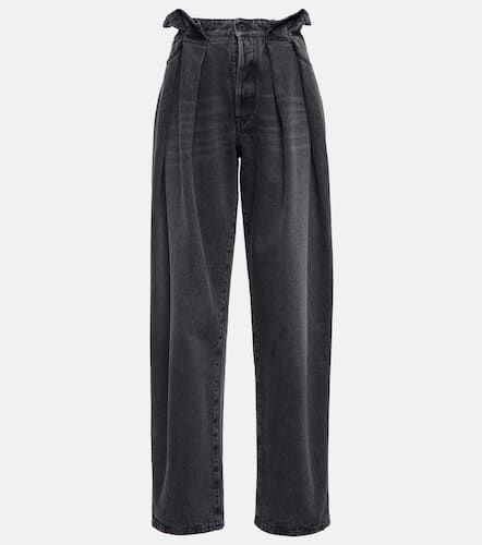 Off-White Pleated high-rise jeans - Off-White - Modalova