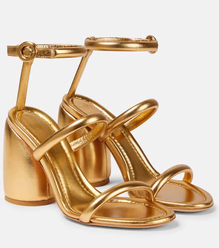 Adrie metallic leather sandals - Gianvito Rossi - Modalova