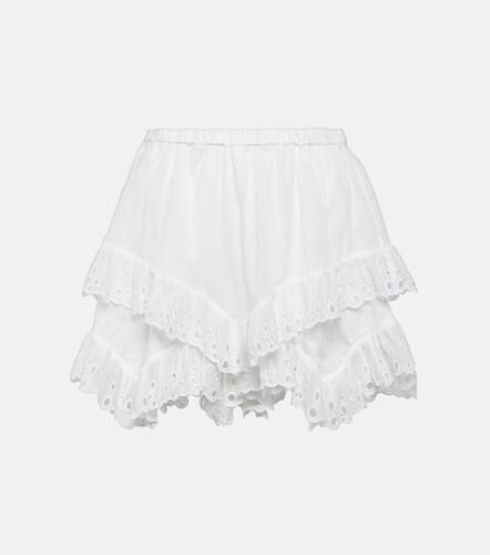Kaddy embroidered cotton shorts - Marant Etoile - Modalova