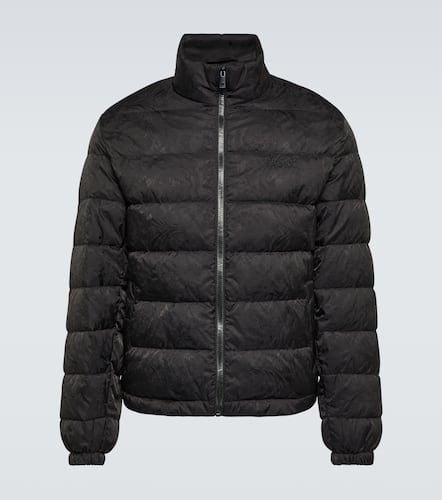 Barocco jacquard puffer jacket - Versace - Modalova