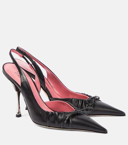 Carla 105 leather slingback pumps - Blumarine - Modalova