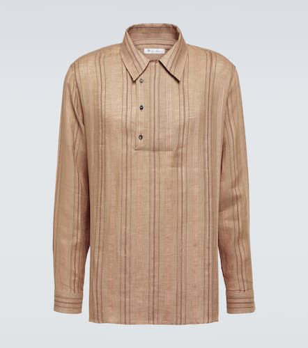 Shinano striped linen shirt - Loro Piana - Modalova